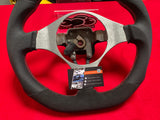 Mitsubishi EVO 9 OEM Flat Bottom Bespoke Steering Wheel
