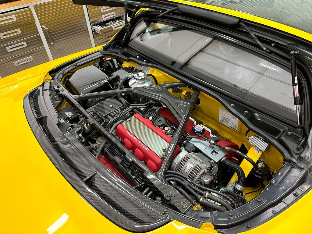 NSX Carbon Fiber Engine Injector Wire Covers (pair) EuroBoutique.us