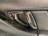 NSX Driver and Passenger Door Insert Cards Reupholstered in Leather / Alcantara