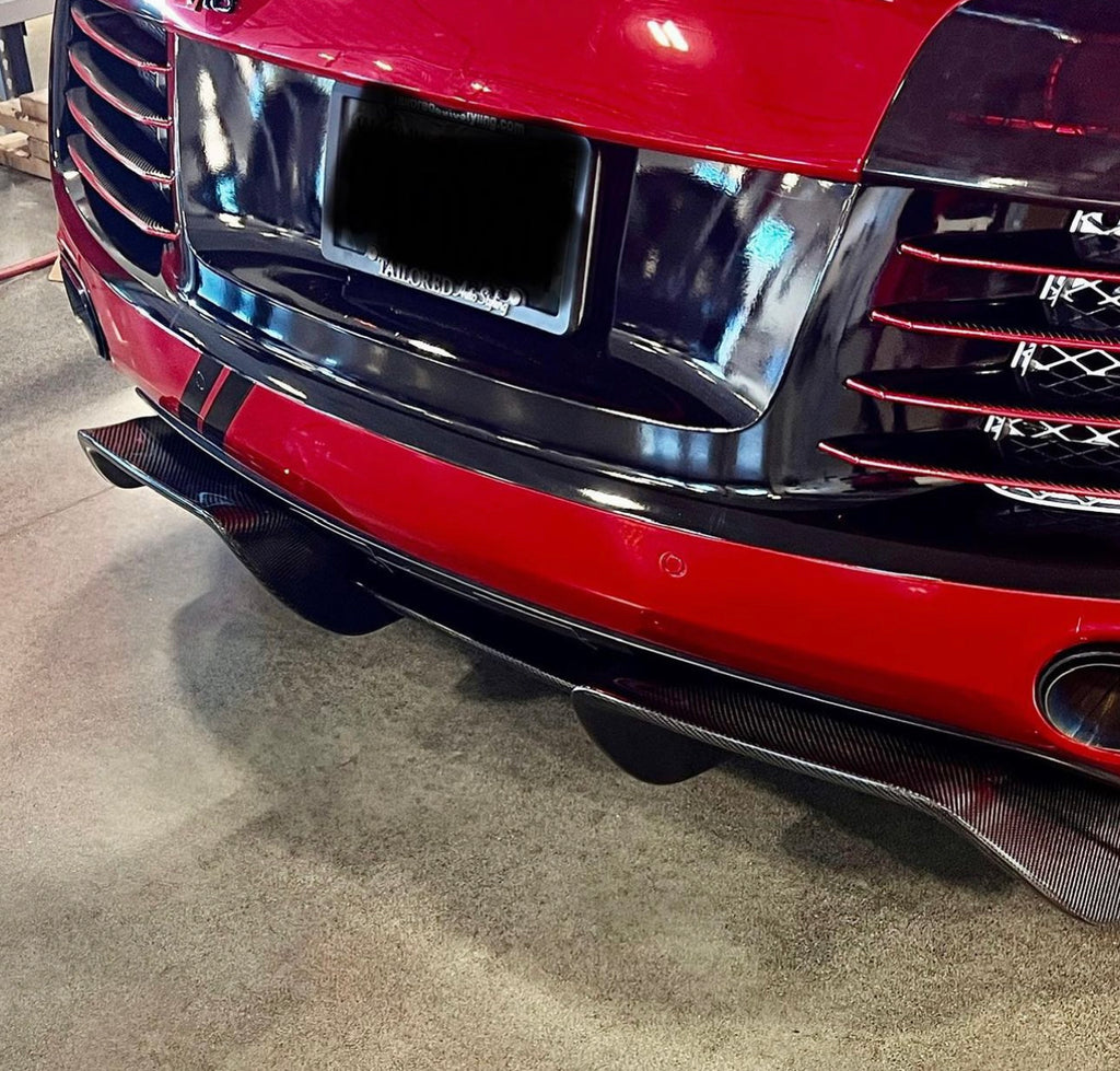 Audi R8 Carbon Fiber Rear Diffuser for V8 – EuroBoutique.us