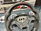 Mercedes C63 AMG CF Flat Bottom Wheel