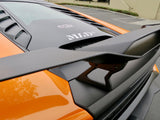 Lamborghini Huracan MAD Dry Carbon Rear Double Wing with Carbon Base