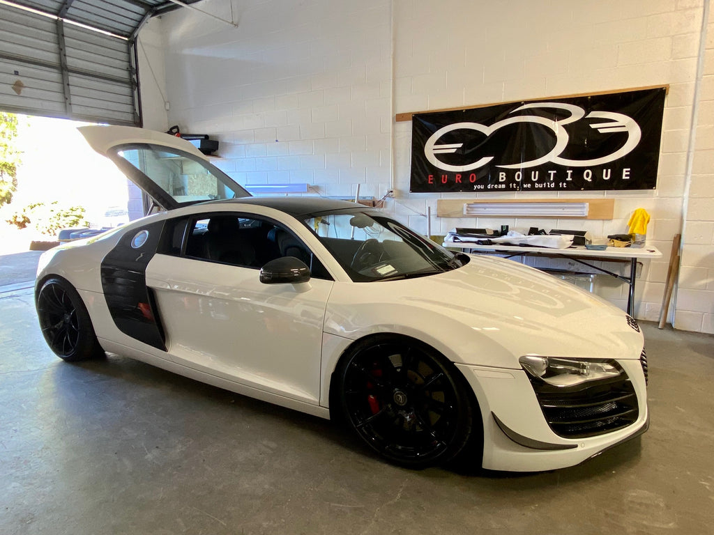Audi R8 Gen1 Carbon Fiber Front Splitters – EuroBoutique.us