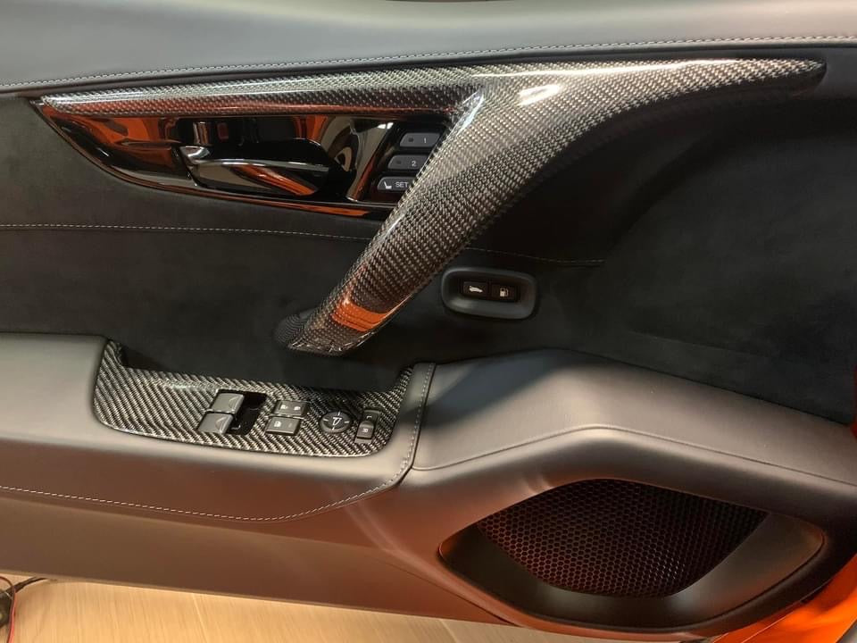 20172022 NC1 NSX Carbon Fiber Interior Power Window Trims (Pair