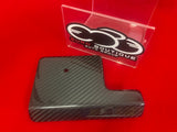 NSX Engine Throttle Body Cover Plate in Gloss Carbon Fiber