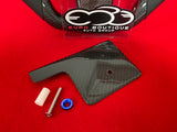 NSX Engine Throttle Body Cover Plate in Gloss Carbon Fiber