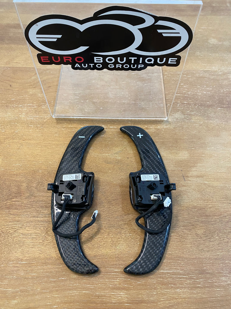 Audi R8 Gen2 Carbon Fiber Extended Paddle Shifters (pair) – EuroBoutique.us