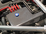 NSX Engine Throttle Body Cover Plate in Gloss Carbon Fiber