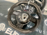 Audi RS5 S8 Carbon Fiber Flat Bottom Steering Wheel