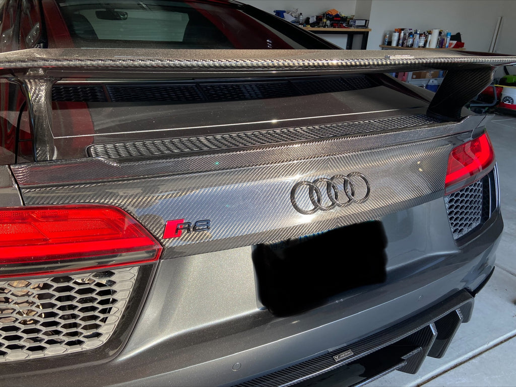 Audi R8 Gen2 Carbon Fiber Trunk Lid Replacement for Coupe Only ...