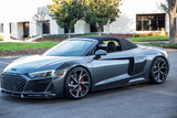 Audi R8 Gen2 Spyder Convertible Carbon Fiber 3-Piece Trunk Lip Spoiler