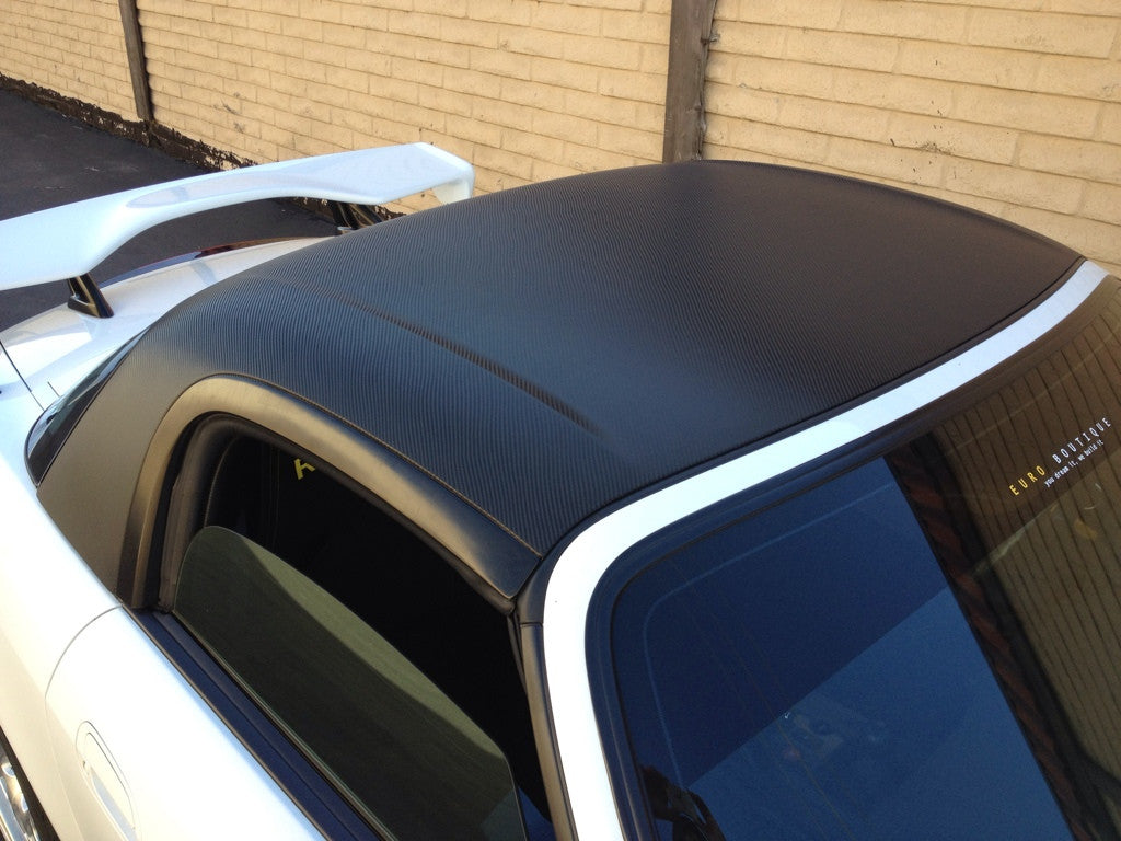 s2000 OEM Hardtop wrapped in CF Vinyl – EuroBoutique.us