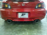 s2000 Sharkfin Rear Diffuser in Pre-painted Matte Black