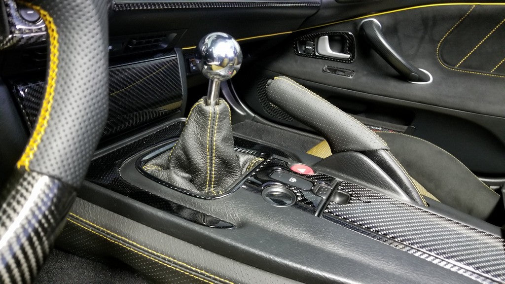 s2000 Carbon Fiber AP2 center console Ushape piece EuroBoutique.us